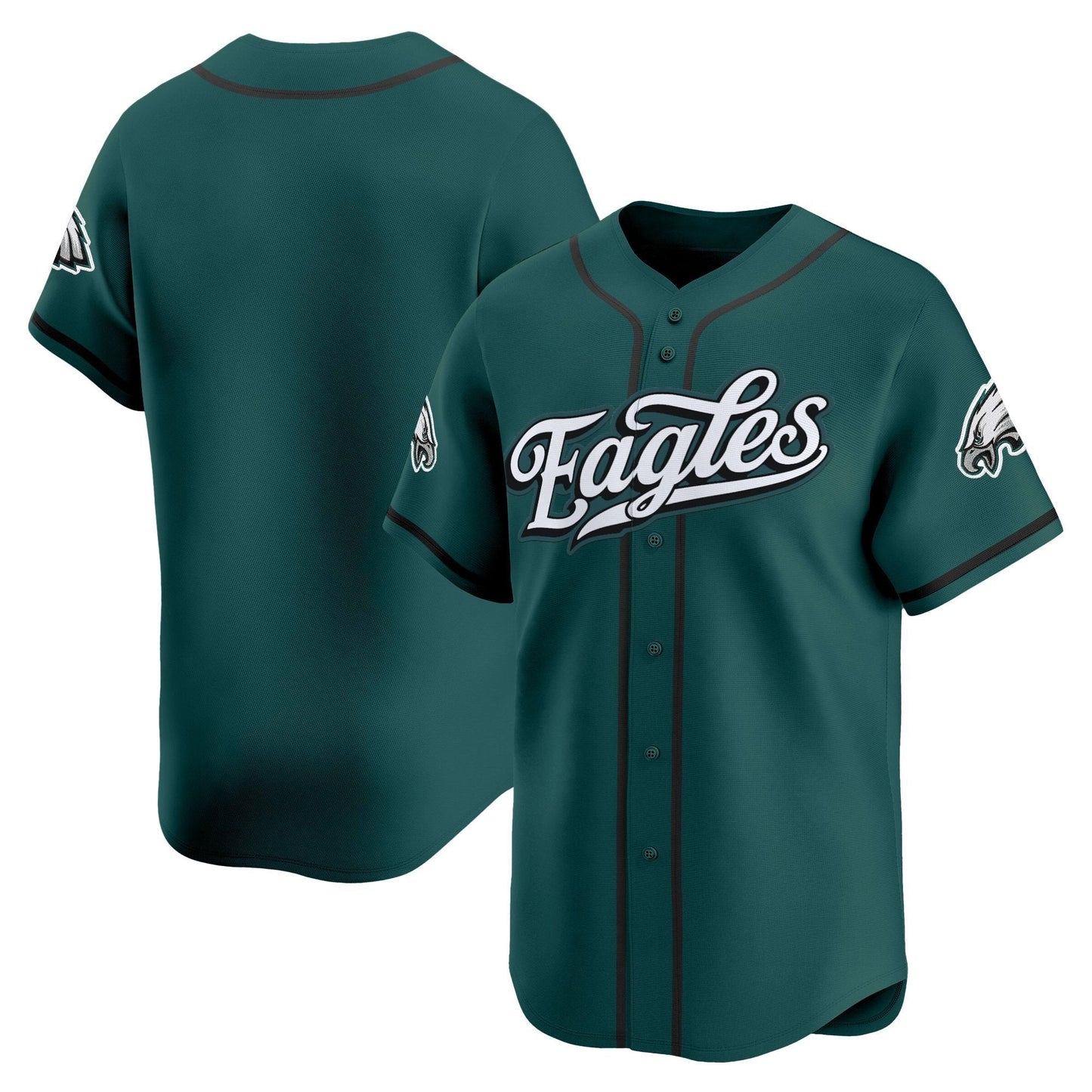 Men's Philadelphia Eagles 2025 Vapor Baseball Jersey V2 - All Stitched
