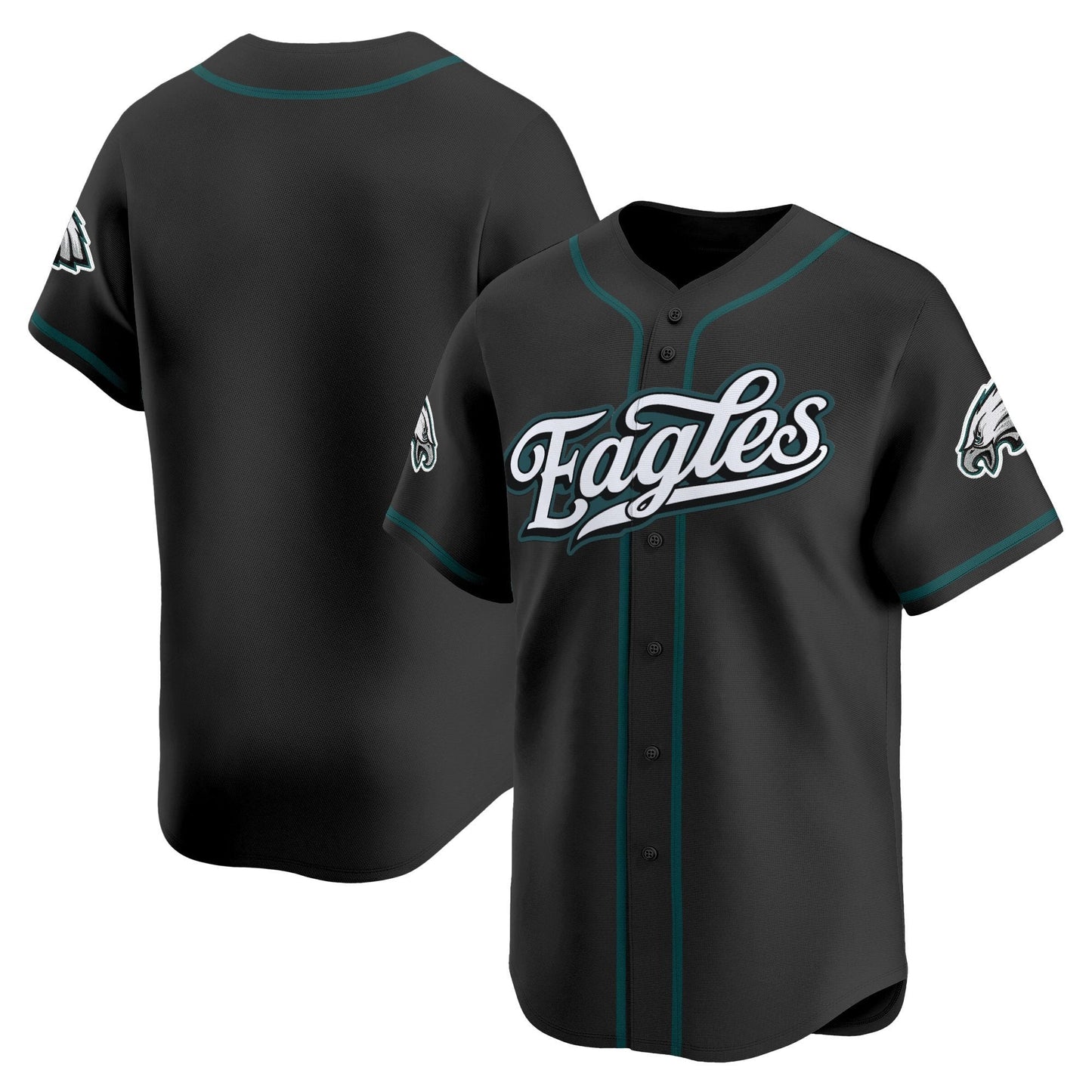 Men's Philadelphia Eagles 2025 Vapor Baseball Jersey V2 - All Stitched