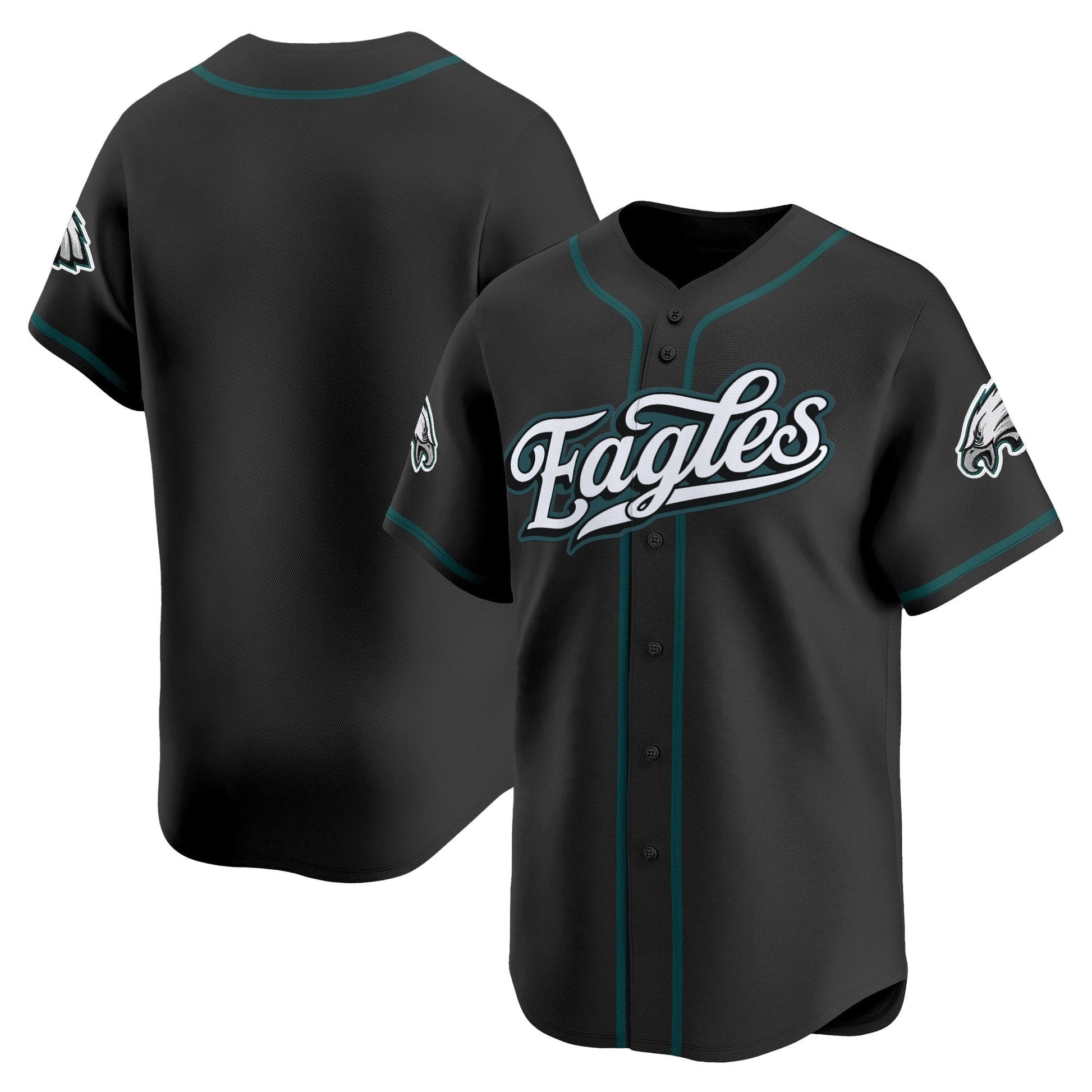 Men's Philadelphia Eagles 2025 Vapor Baseball Jersey V2 - All Stitched