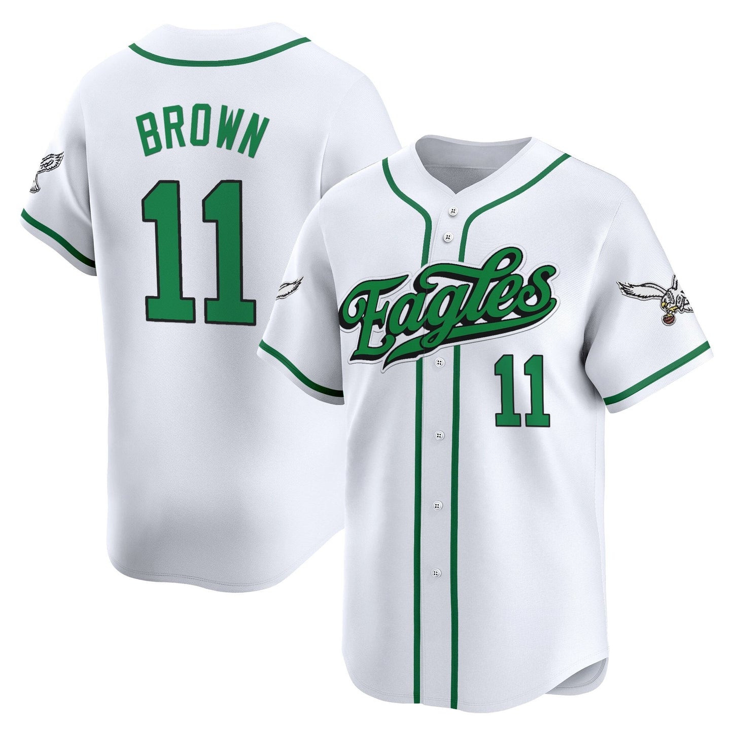 Men's Philadelphia Eagles 2025 Vapor Baseball Jersey V2 - All Stitched