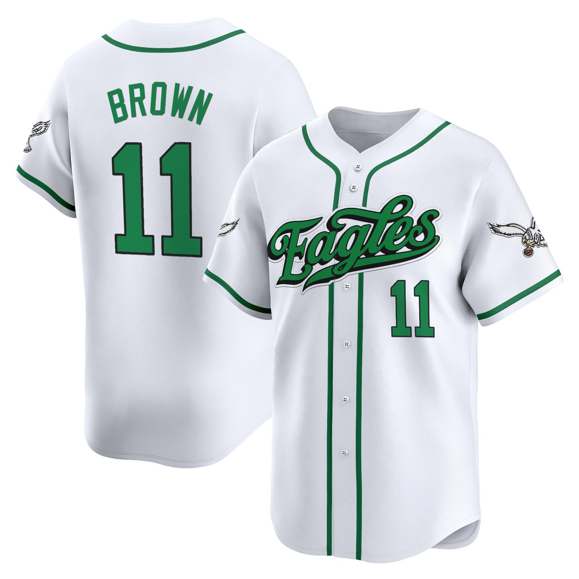 Men's Philadelphia Eagles 2025 Vapor Baseball Jersey V2 - All Stitched