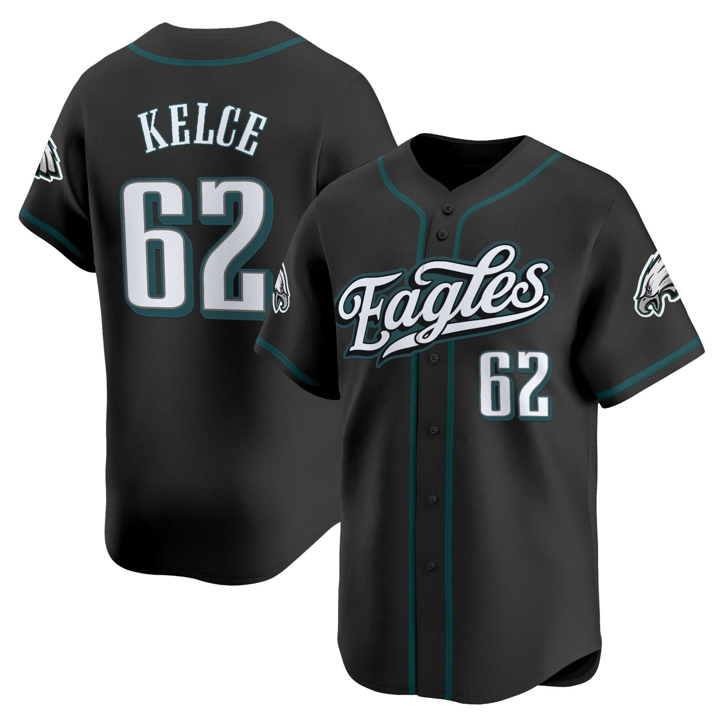 Men's Philadelphia Eagles 2025 Vapor Baseball Jersey V2 - All Stitched