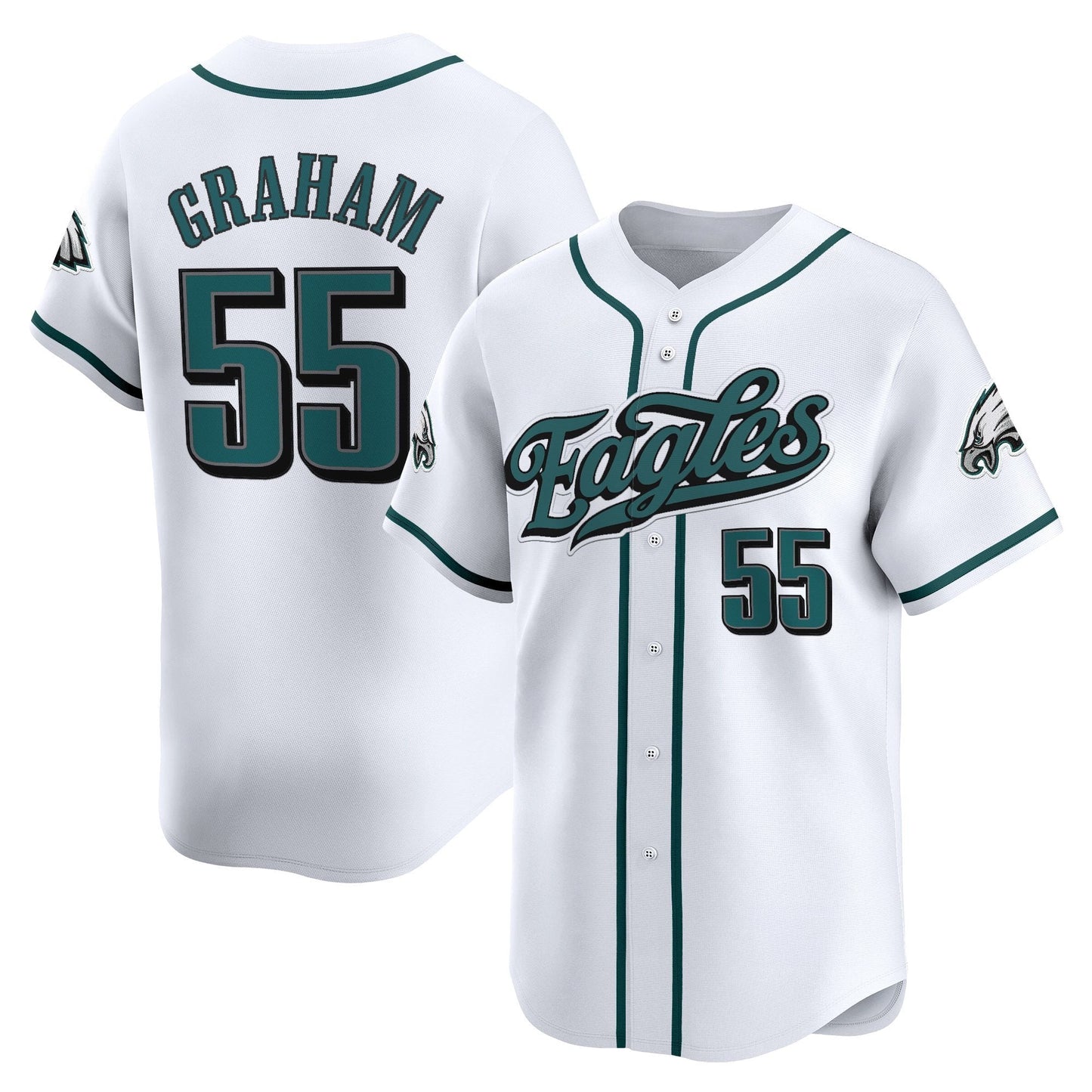 Men's Philadelphia Eagles 2025 Vapor Baseball Jersey V2 - All Stitched