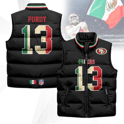San Francisco 49ers Mexico Puffer Vest