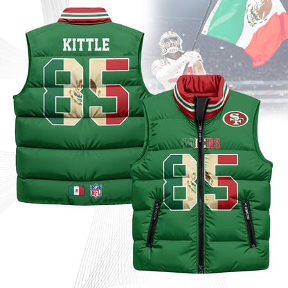 San Francisco 49ers Mexico Puffer Vest