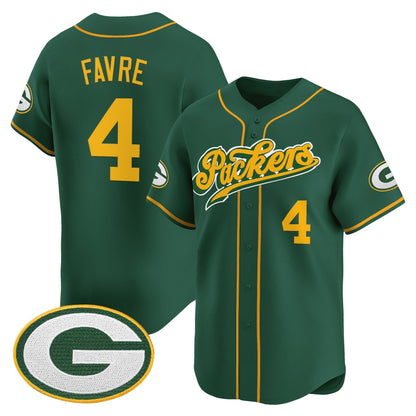Men's Green Bay Packers 2025 Vapor Baseball Jersey V2 - All Stitched