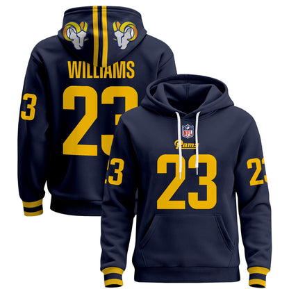 Men's Los Angeles Rams 2025 Premium Pullover Hoodie - All Stitched