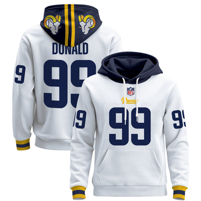 Men's Los Angeles Rams 2025 Premium Pullover Hoodie - All Stitched