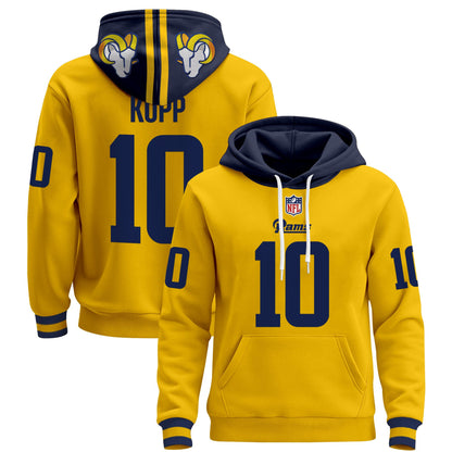 Men's Los Angeles Rams 2025 Premium Pullover Hoodie - All Stitched