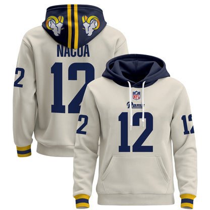 Men's Los Angeles Rams 2025 Premium Pullover Hoodie - All Stitched