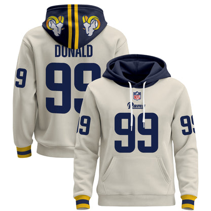 Men's Los Angeles Rams 2025 Premium Pullover Hoodie - All Stitched