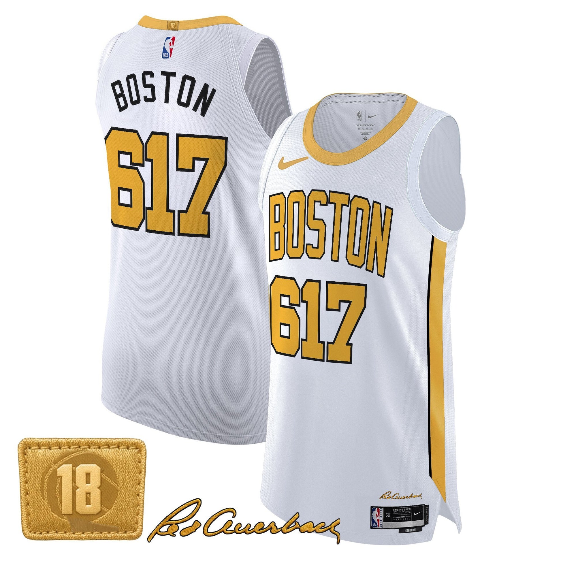 Boston Celtics 2025/26 City Edition Swingman Jersey - All Stitched