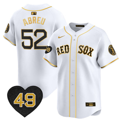 Men's Boston Red Sox Tim Wakefield Patch Vapor Premier Limited Jersey - All Stitched