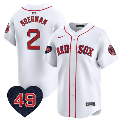 Men's Boston Red Sox Tim Wakefield Patch Vapor Premier Limited Jersey - All Stitched