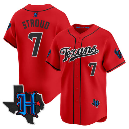 Men's Houston Texans 2025 Vapor Baseball Jersey - All Stitched