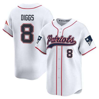 Men's New England Patriots 2025 Vapor Baseball Jersey - All Stitched