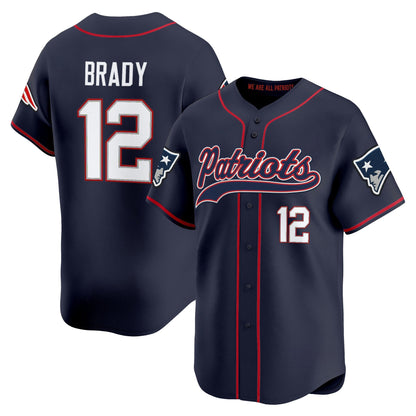 Men's New England Patriots 2025 Vapor Baseball Jersey - All Stitched