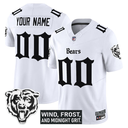 Chicago Bears 'Gothic Midway Legacy' Vapor Limited Custom Jersey - All Stitched