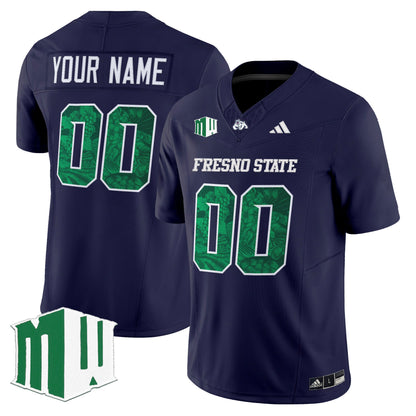 Fresno State Bulldogs 2025 'Ag Fest Edition' Vapor Limited Custom Jersey - All Stitched