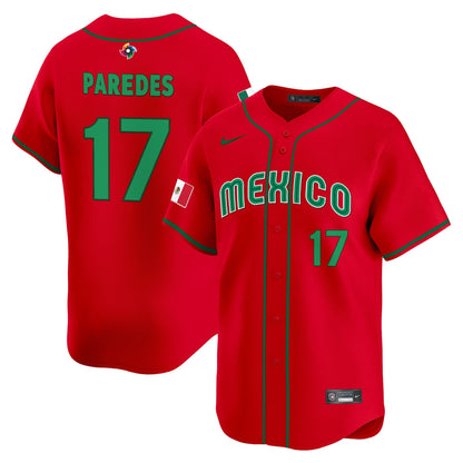 Men's Team Mexico World Baseball Classic Vapor Premier Jersey - 2026 Roster - All Stitched