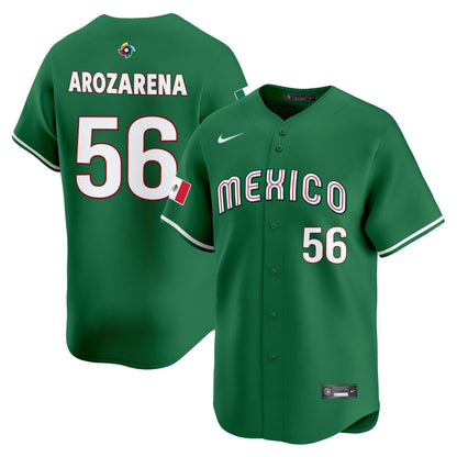 Men's Team Mexico World Baseball Classic Vapor Premier Jersey - 2026 Roster - All Stitched