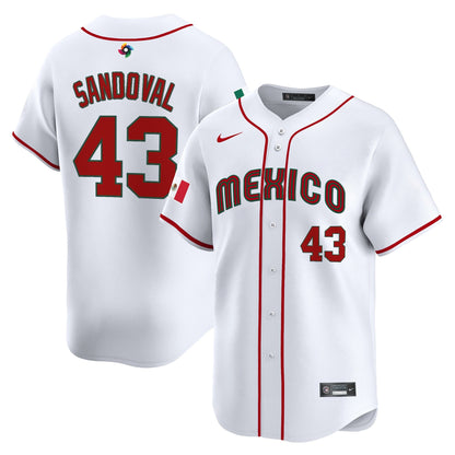 Men's Team Mexico World Baseball Classic Vapor Premier Jersey - 2026 Roster - All Stitched
