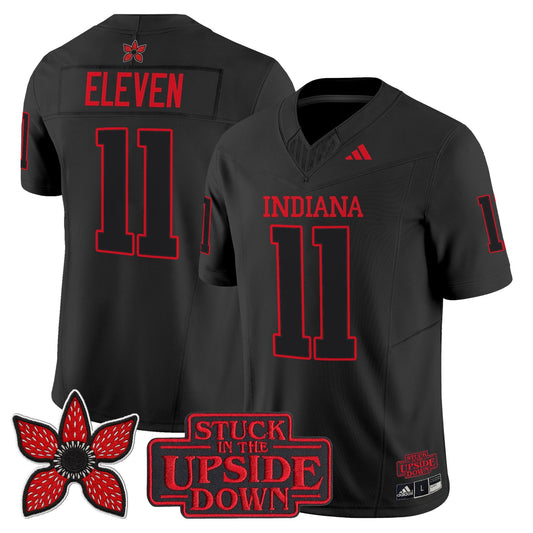 Men's Indiana Hoosiers 'Stranger Things Edition' Vapor Limited Jersey - All Stitched