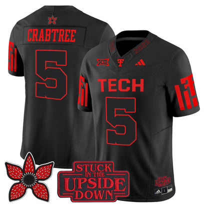 Texas Tech Red Raiders 'Stranger Things Edition' Vapor Limited Jersey - All Stitched
