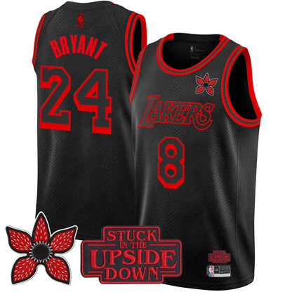 Los Angeles Lakers 'Stranger Things Edition' Swingman Jersey - All Stitched