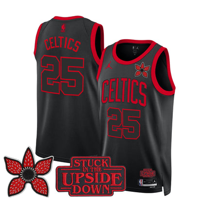 Boston Celtics 'Stranger Things Edition' Swingman Jersey - All Stitched