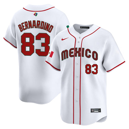 Men's Team Mexico World Baseball Classic Vapor Premier Jersey - 2026 Roster - All Stitched