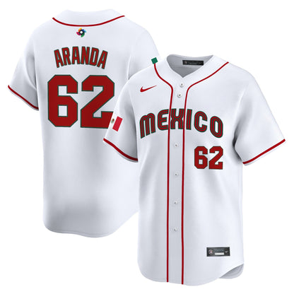 Men's Team Mexico World Baseball Classic Vapor Premier Jersey - 2026 Roster - All Stitched