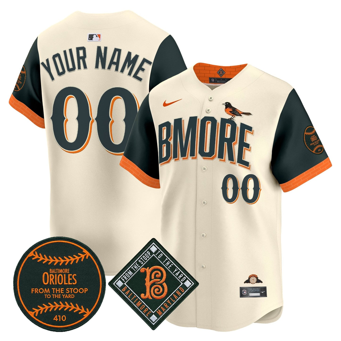 Baltimore Orioles 2026 Vapor Premier Limited Custom Jersey - All Stitched