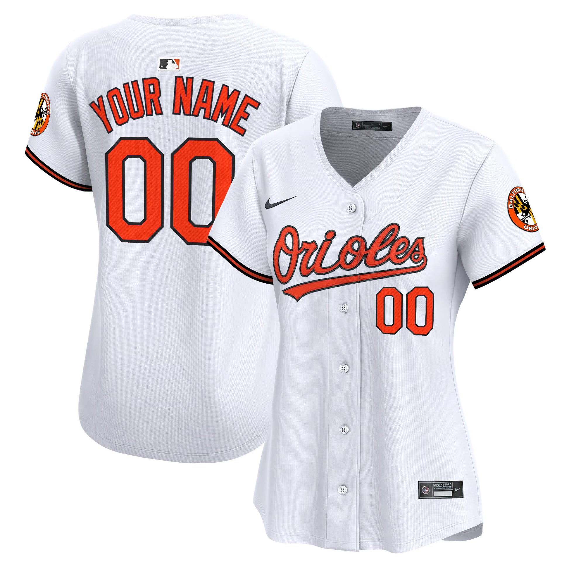 Baltimore Orioles 2026 Vapor Premier Limited Custom Jersey - All Stitched