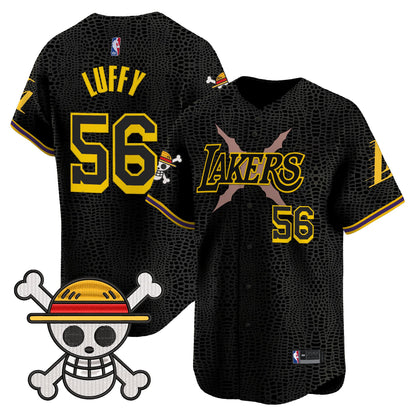 Men's Los Angeles Lakers x One Piece Vapor Premier Limited Jersey - Stitched