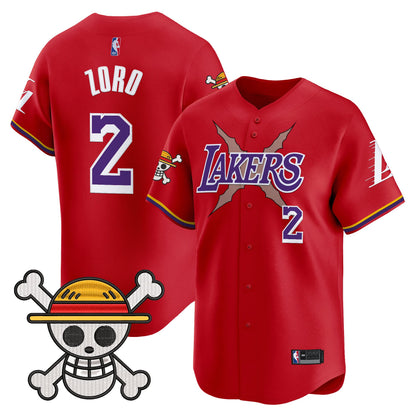 Men's Los Angeles Lakers x One Piece Vapor Premier Limited Jersey - Stitched