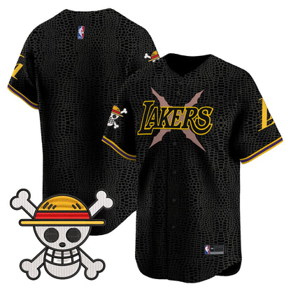 Men's Los Angeles Lakers x One Piece Vapor Premier Limited Jersey - Stitched