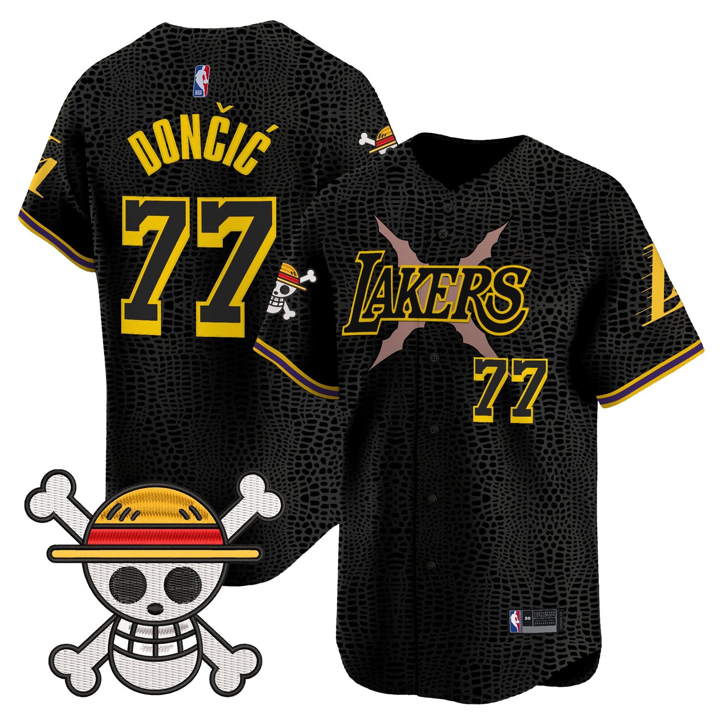 Men's Los Angeles Lakers x One Piece Vapor Premier Limited Jersey - Stitched