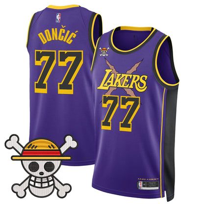 Men's Los Angeles Lakers x One Piece Swingman Jersey - Stitched