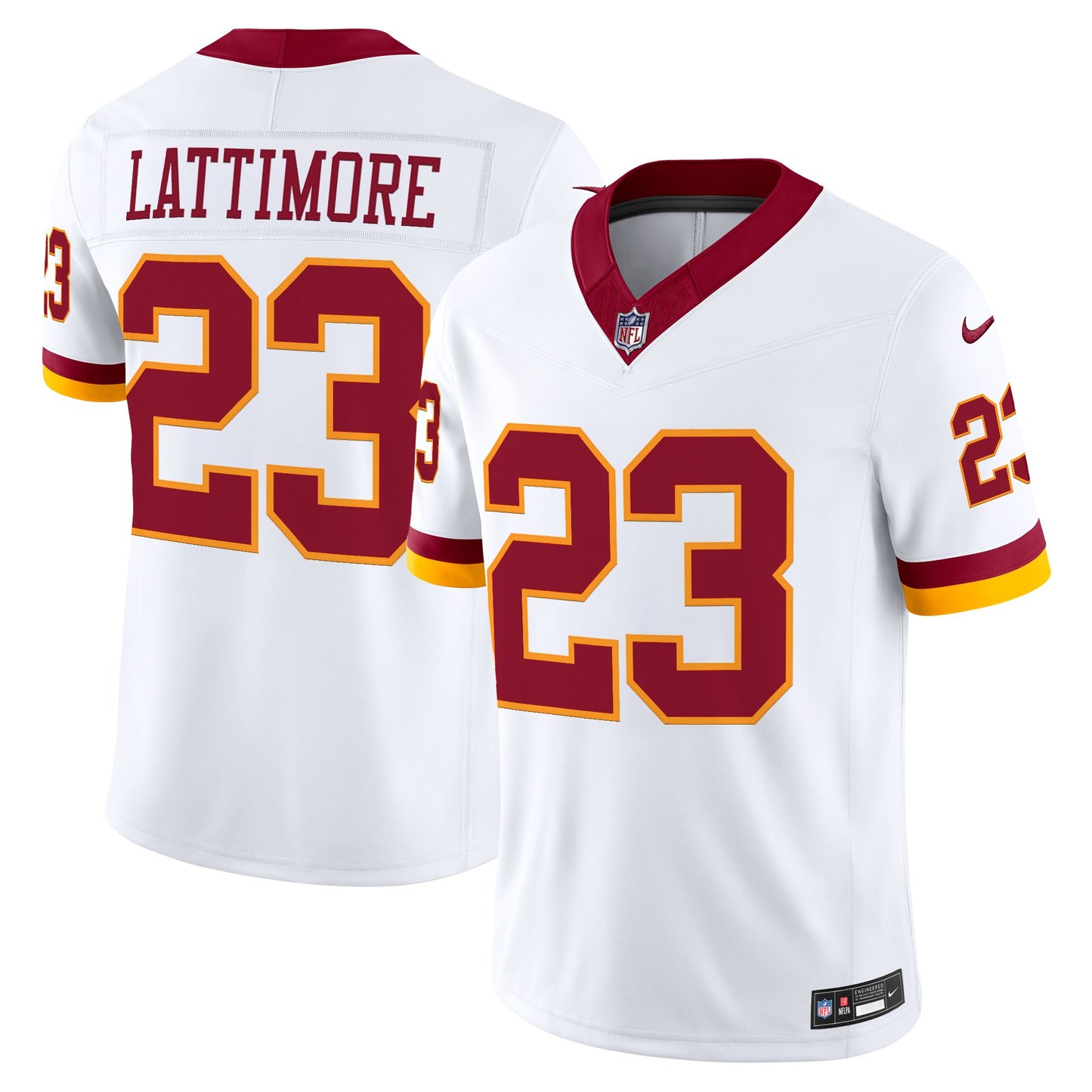 Men's Washington Commanders Throwback Vapor Limited Jersey - All Stitched