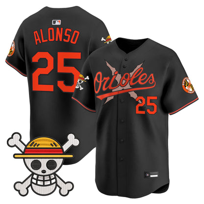Men's Baltimore Orioles x One Piece Vapor Premier Limited Jersey - Stitched