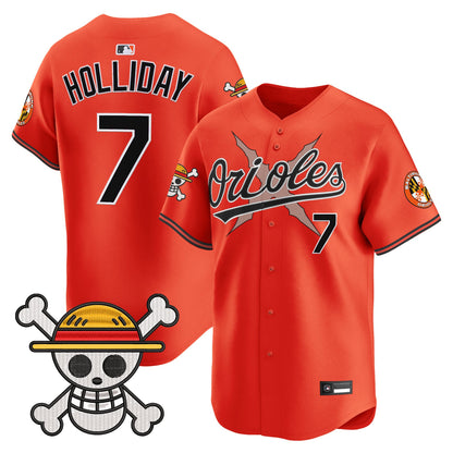 Men's Baltimore Orioles x One Piece Vapor Premier Limited Jersey - Stitched