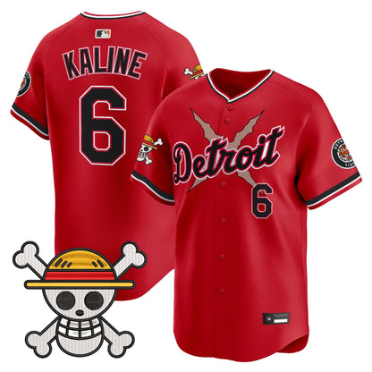 Men's Detroit Tigers x One Piece Vapor Premier Limited Jersey - Stitched