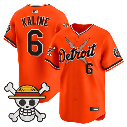 Men's Detroit Tigers x One Piece Vapor Premier Limited Jersey - Stitched