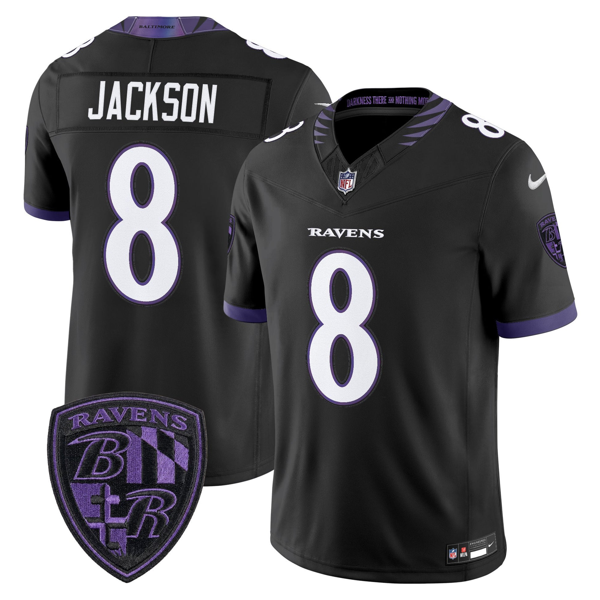 Men's Baltimore Ravens 2026 Vapor Limited Jersey - All Stitched