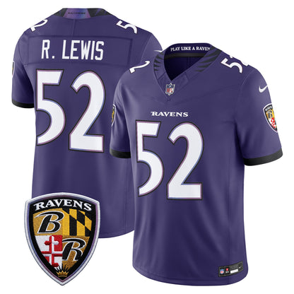 Men's Baltimore Ravens 2026 Vapor Limited Jersey - All Stitched