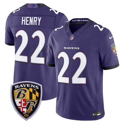 Men's Baltimore Ravens 2026 Vapor Limited Jersey - All Stitched