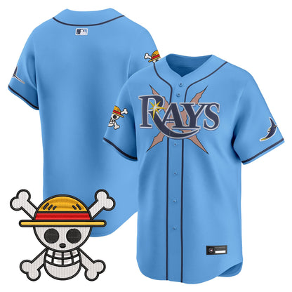 Men's Tampa Bay Rays x One Piece Vapor Premier Limited Jersey - Stitched