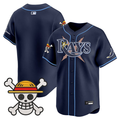 Men's Tampa Bay Rays x One Piece Vapor Premier Limited Jersey - Stitched