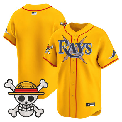 Men's Tampa Bay Rays x One Piece Vapor Premier Limited Jersey - Stitched